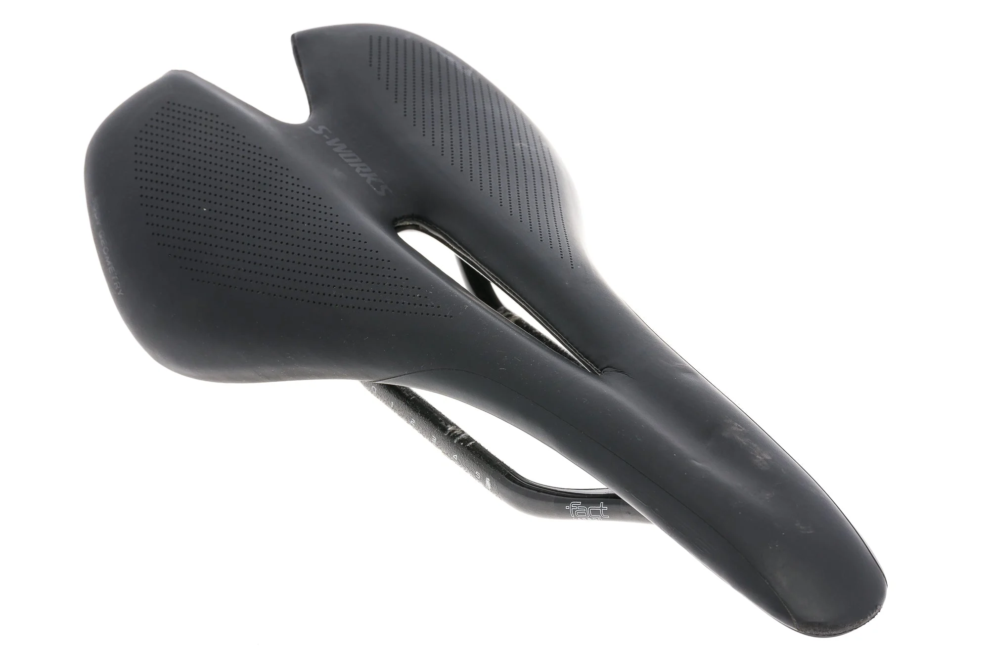 Specialized S-Works Toupe Saddle 143mm 7x9mm Carbon Rails Black
