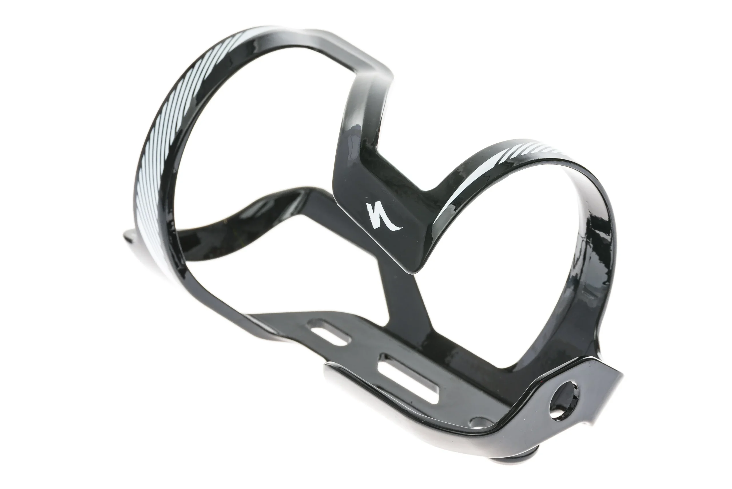 Specialized Zee II Right Composite Water Bottle Cage Gloss Black/White