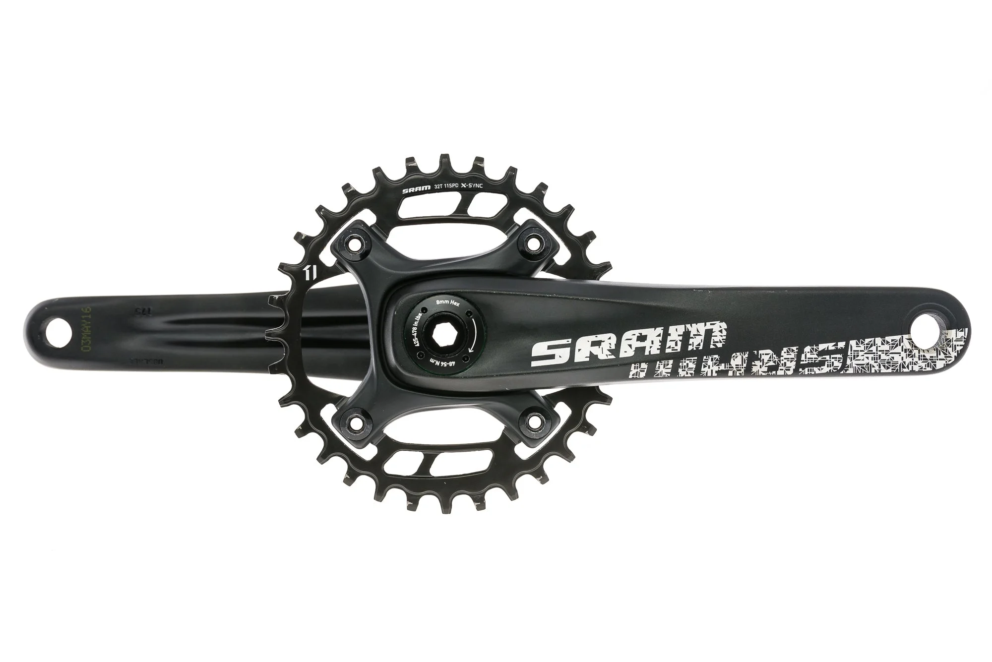 SRAM Aluminum Mountain Crankset 11 Speed 175mm 32T X-Sync BB30