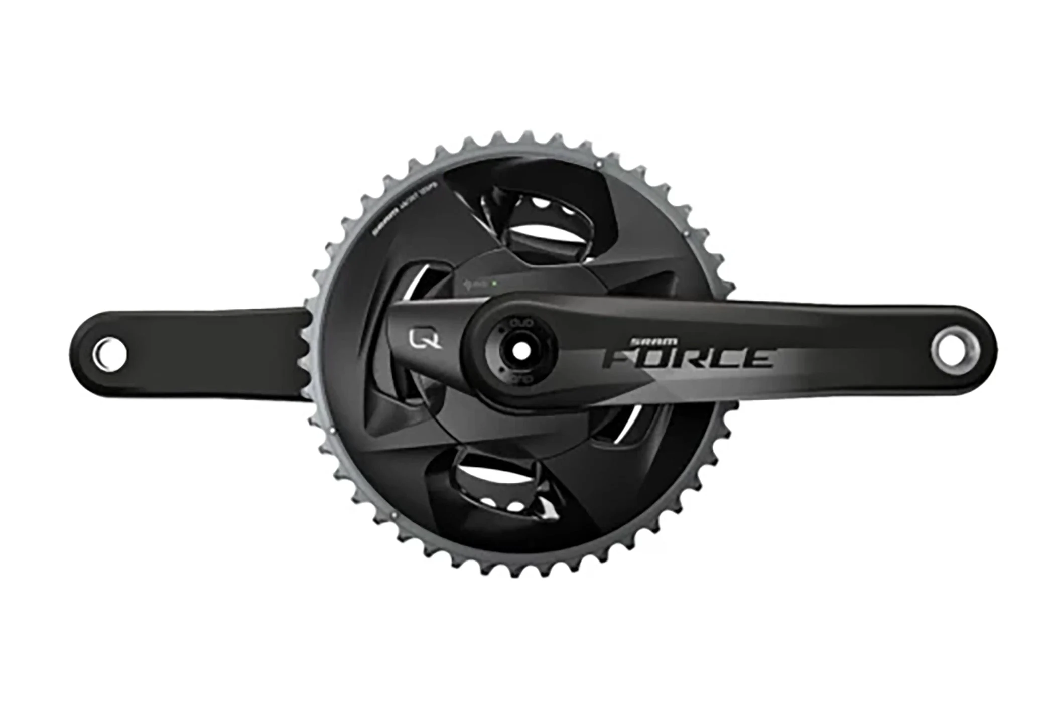SRAM Force AXS D1 Quarq Power Meter Crankset-2x12 Speed Direct Mount, DUB Spindle Interface