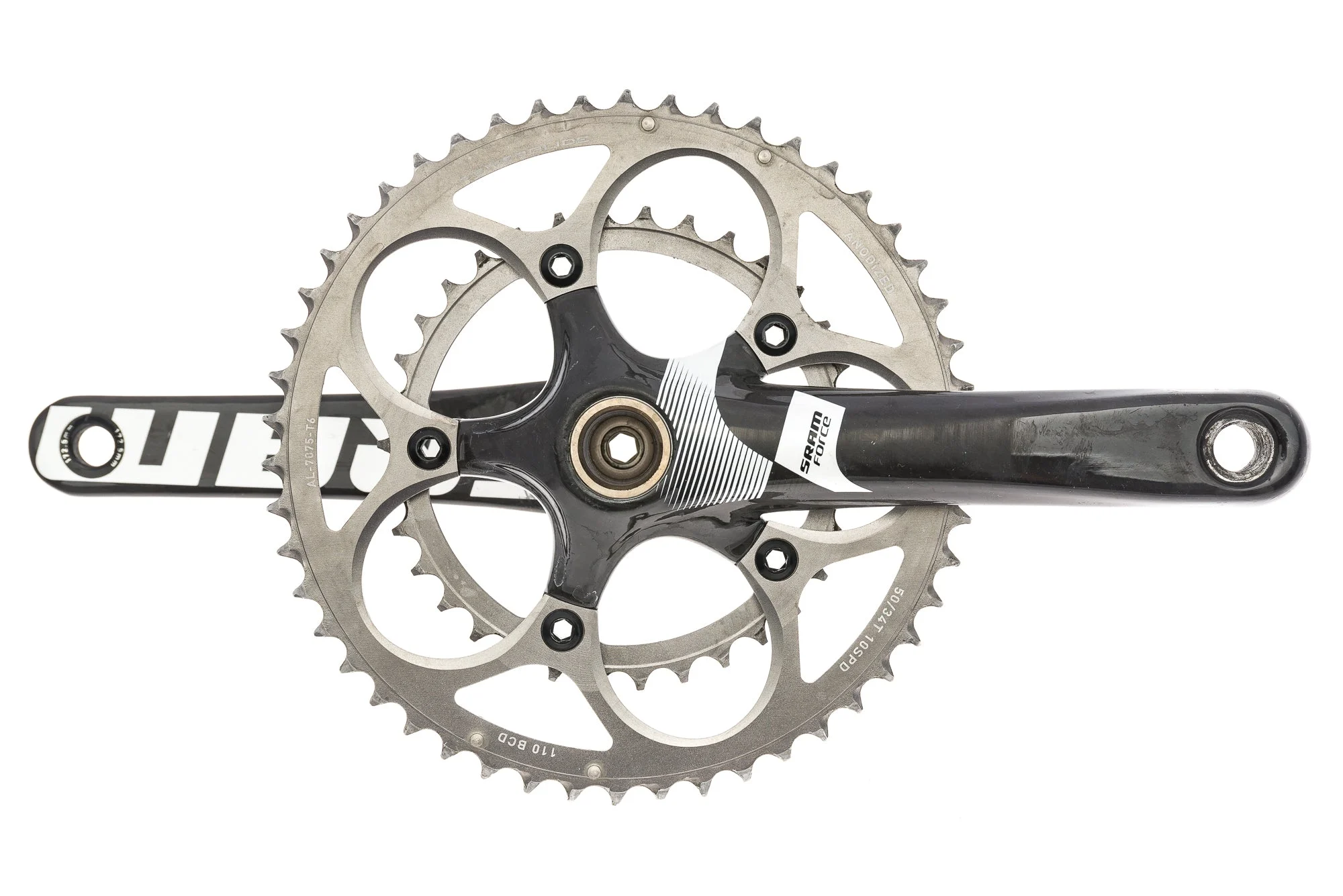 SRAM Force Crankset 10 Speed 172.5mm 50/34T 110mm BCD GXP