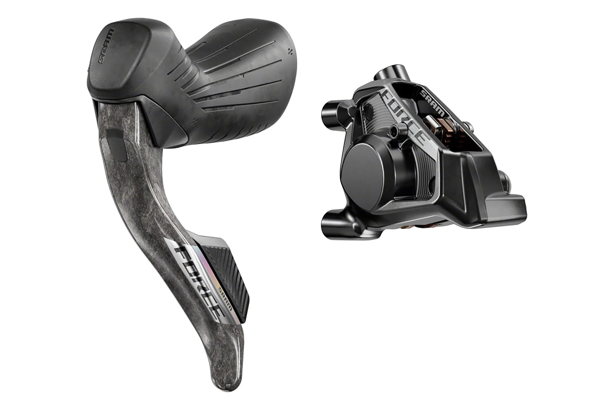 SRAM Force eTap AXS HRD Shift/Brake Lever and Hydraulic Disc Caliper - Left/Front, E1