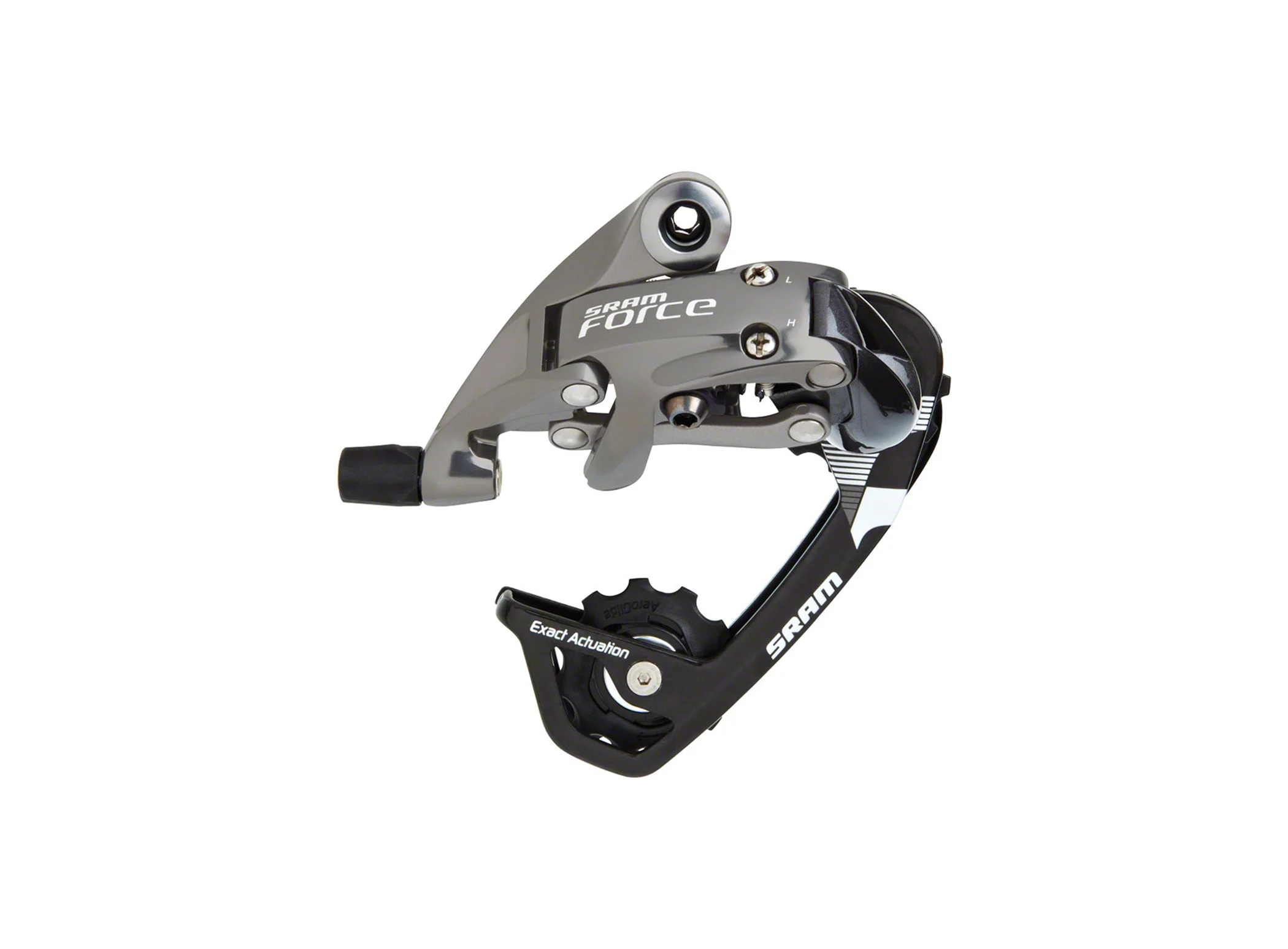 SRAM Force WiFli Rear Derailleur 10 Speed Medium Cage Black/Silver