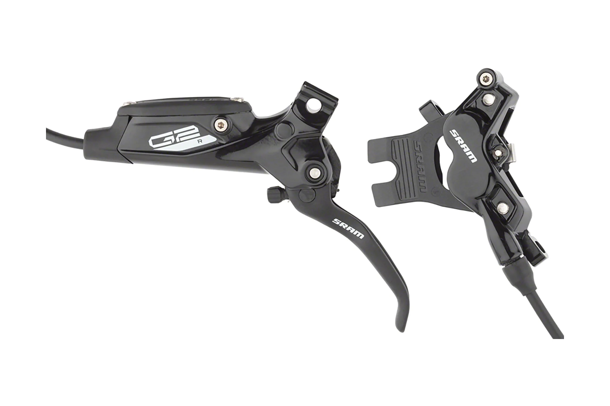 SRAM G2 R Left/Front Hydraulic Disc Brake Set Black