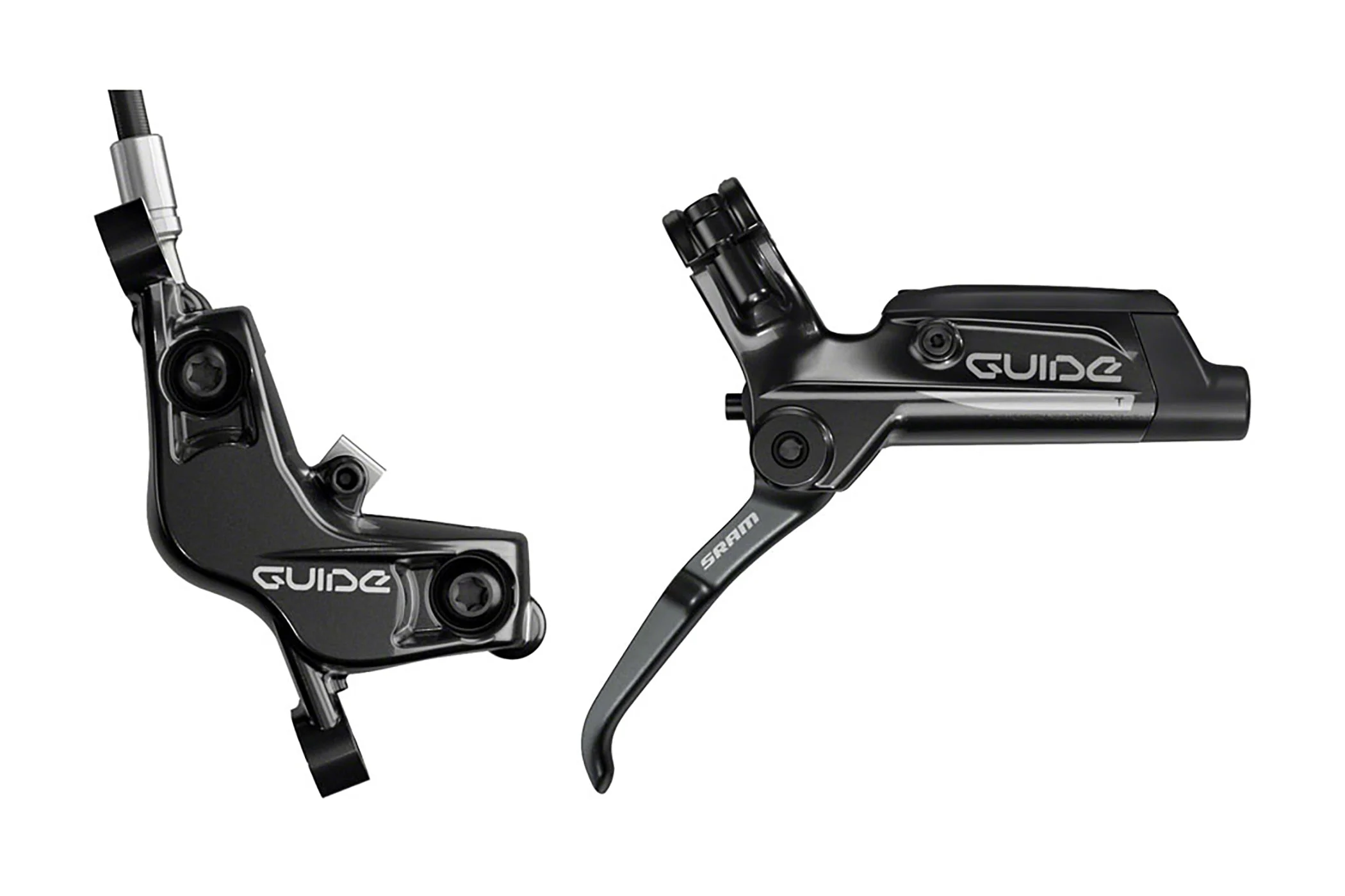SRAM Guide T Lever Right/Rear Hydraulic Disc Brake Lever Caliper Set