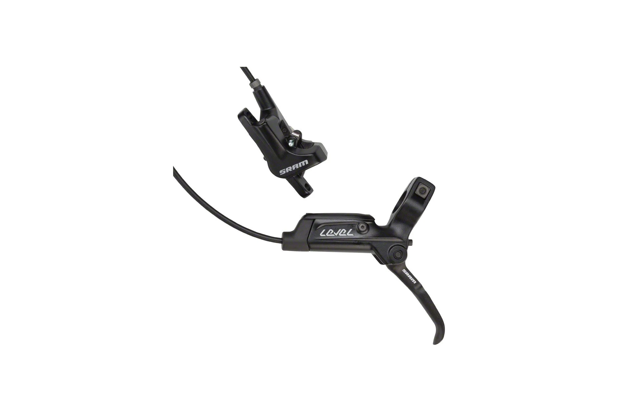 SRAM Level Right/Rear Hydraulic Disc Brake Set Black
