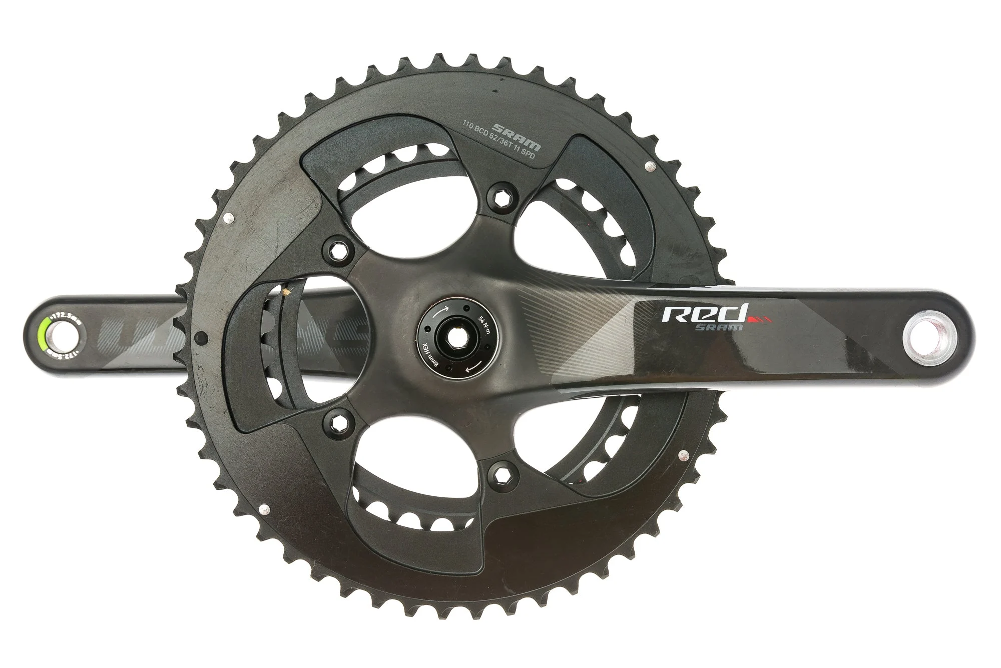 SRAM Red Crank Set 11 Speed 172.5mm 52/36T 110mm BCD BB30