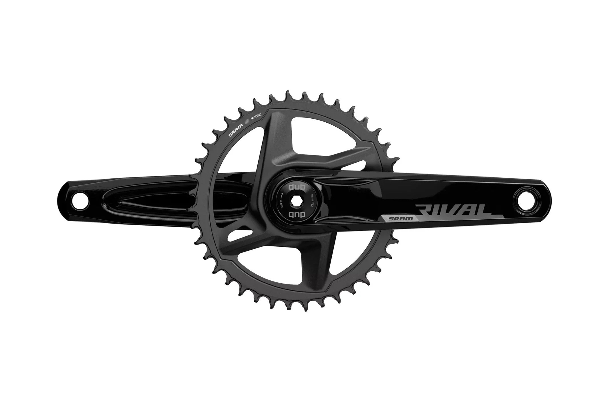 SRAM Rival AXS 1x DUB Wide Crankset 172.5mm 42t