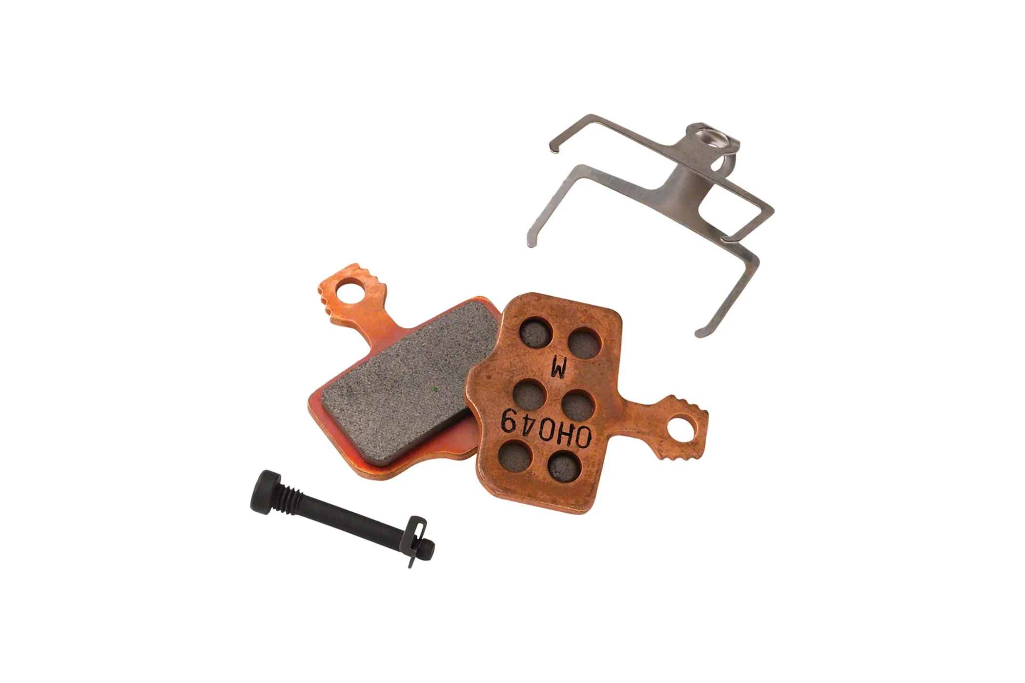 SRAM Sintered Disc Brake Pads Steel Backplate for Level, Elixir, and 2-Piece Road