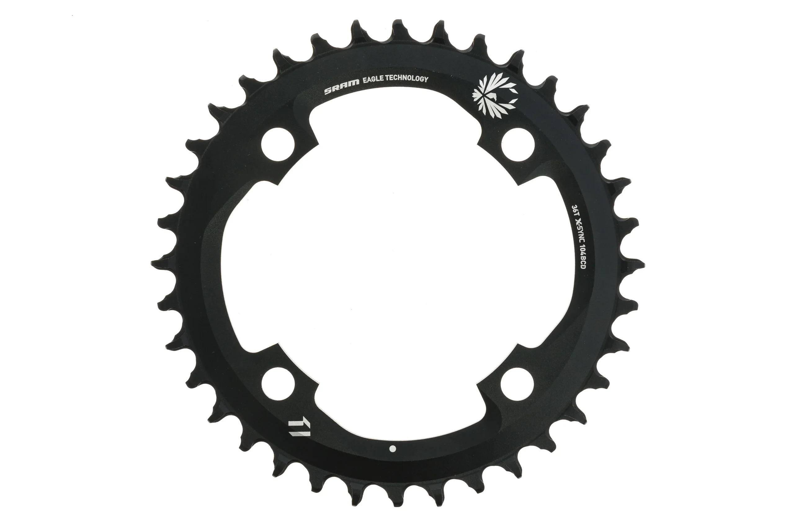 SRAM X-Sync 2 Eagle Chainring 36T 12 Speed 104mm BCD AL5 Black