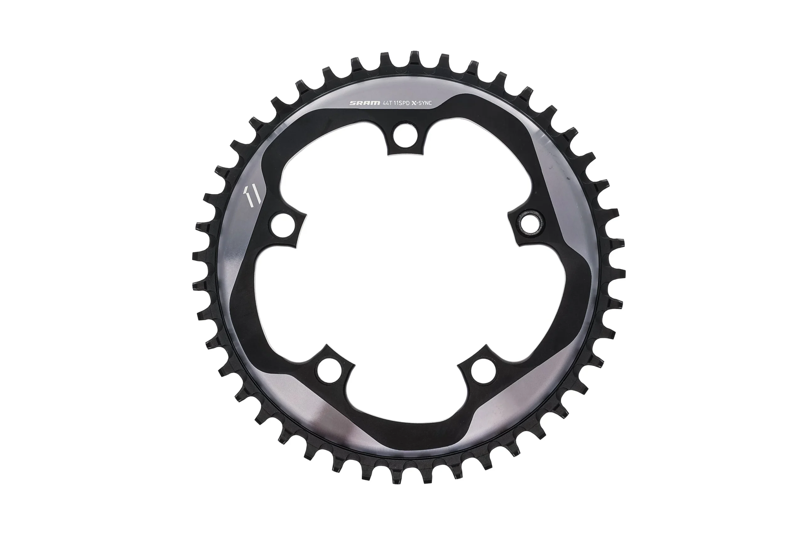 SRAM X-Sync Chainring 44t 11 Speed 110BCD Polished Grey/Matte Black