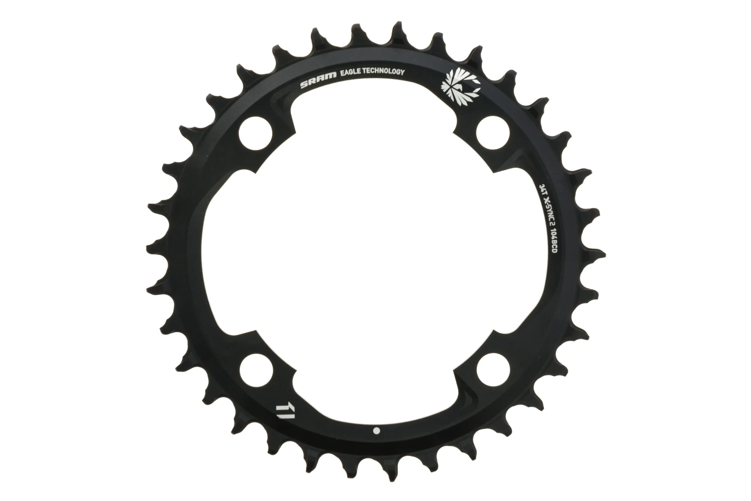 SRAM X-Sync Eagle 3 Chainring 34T 12 Speed 104mm BCD Black