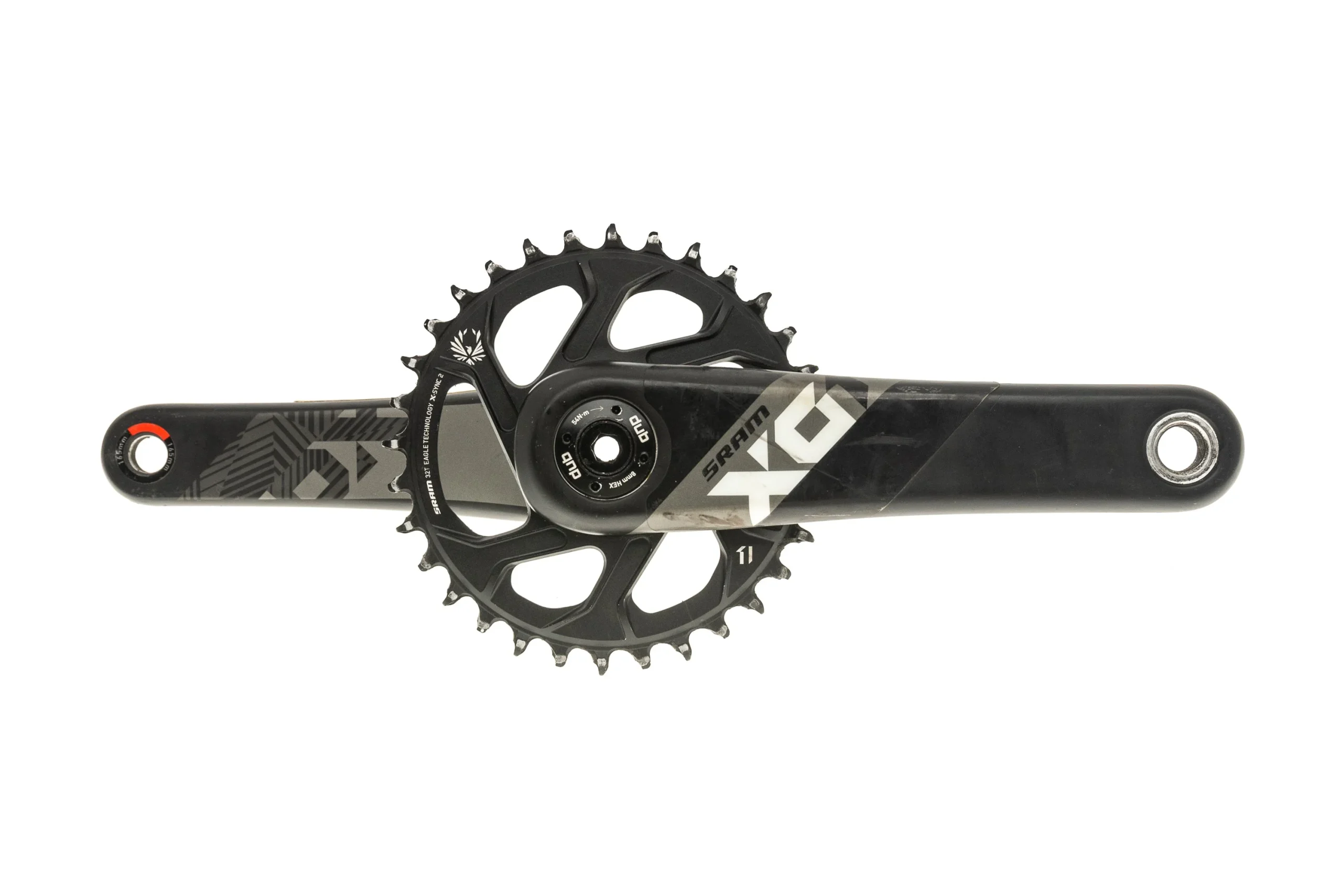 SRAM X01 Eagle Crankset 12 Speed 165mm 32T Direct Mount DUB