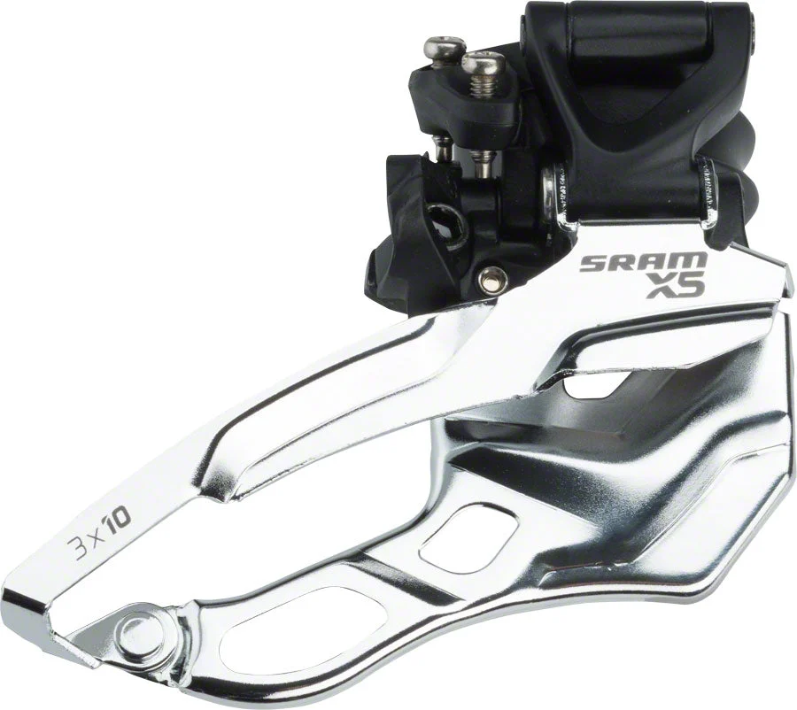 SRAM X5 Front Derailleur 3x10 Speed 31.8/34.9mm High Clamp Top Pull