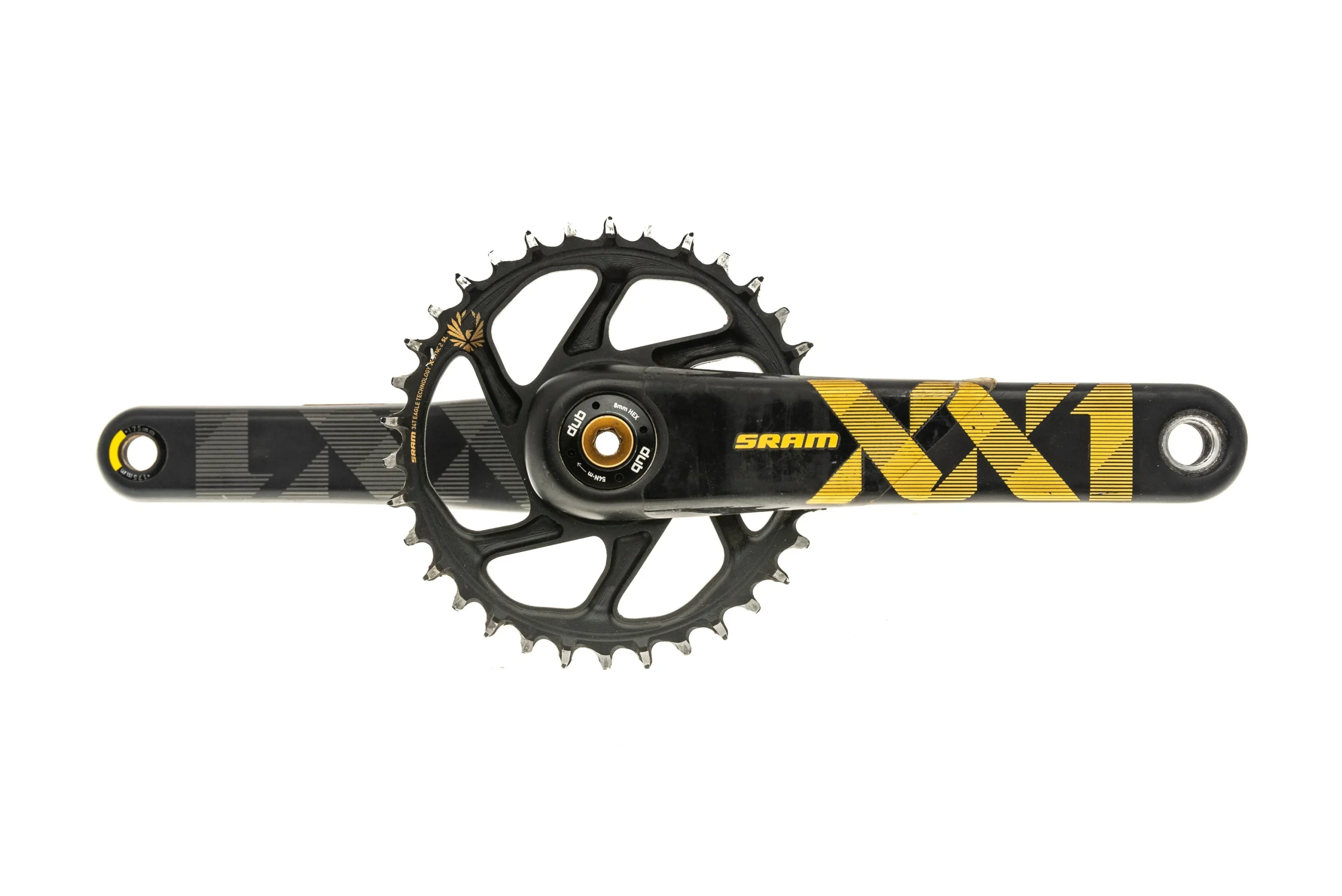 SRAM XX1 Eagle Crankset 12 Speed 34T 175mm Direct Mount DUB