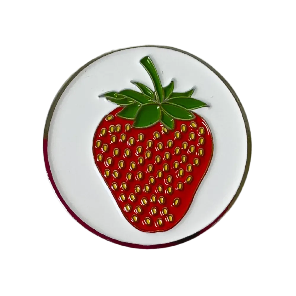 Strawberry | Magnetic Hat Pin