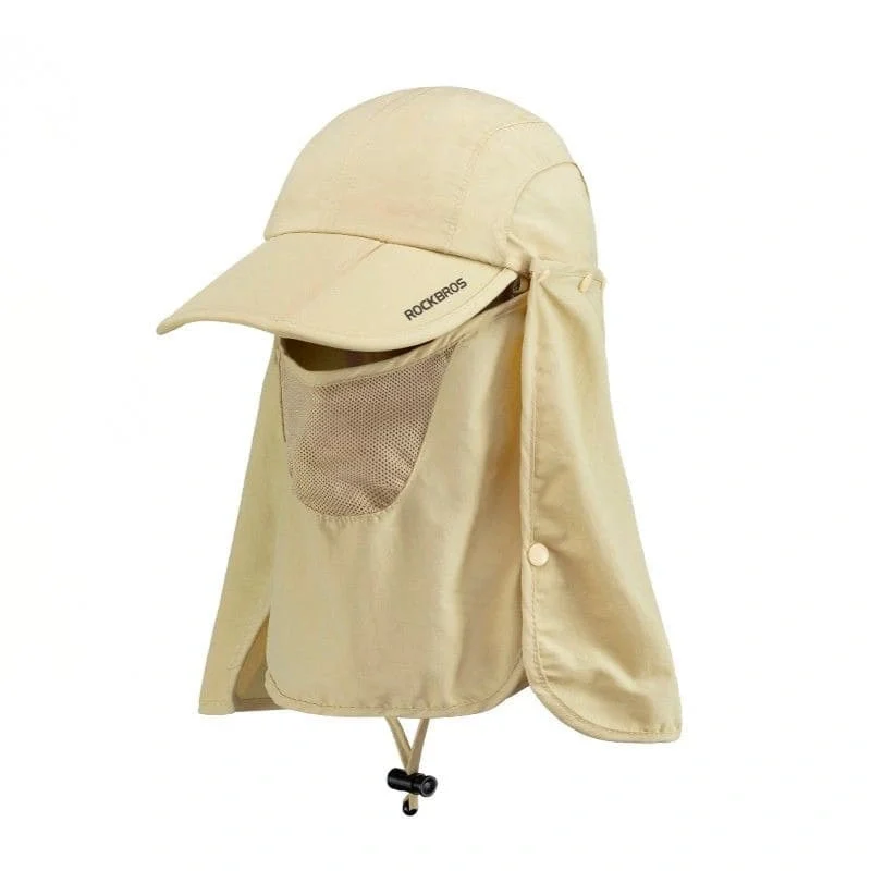 Sun Protection Foldable Mesh Cycling Cap