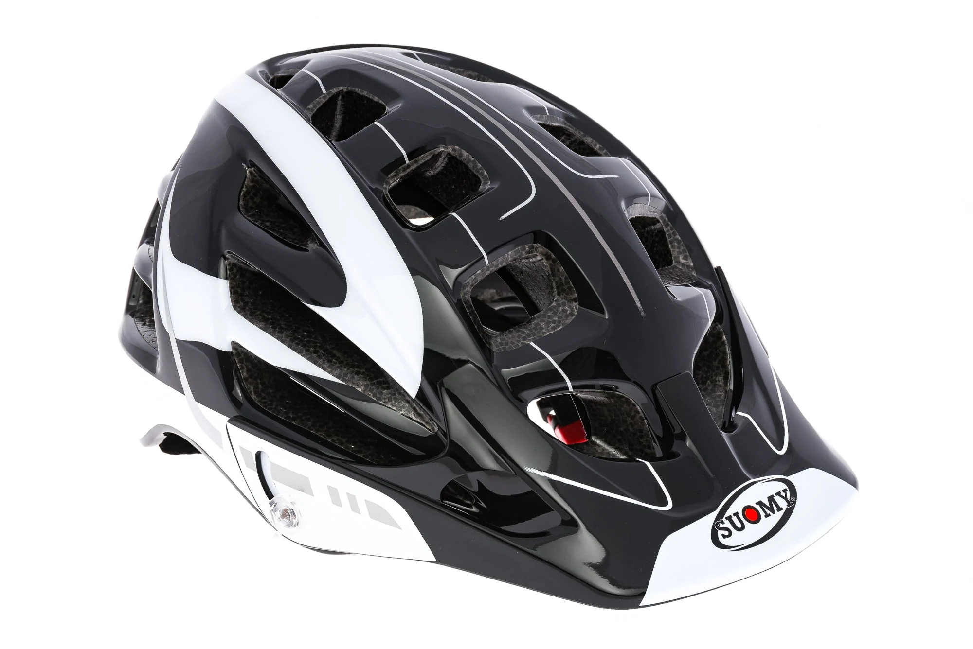 Suomy Scrambler Bike Helmet Medium 52-58cm Black/White