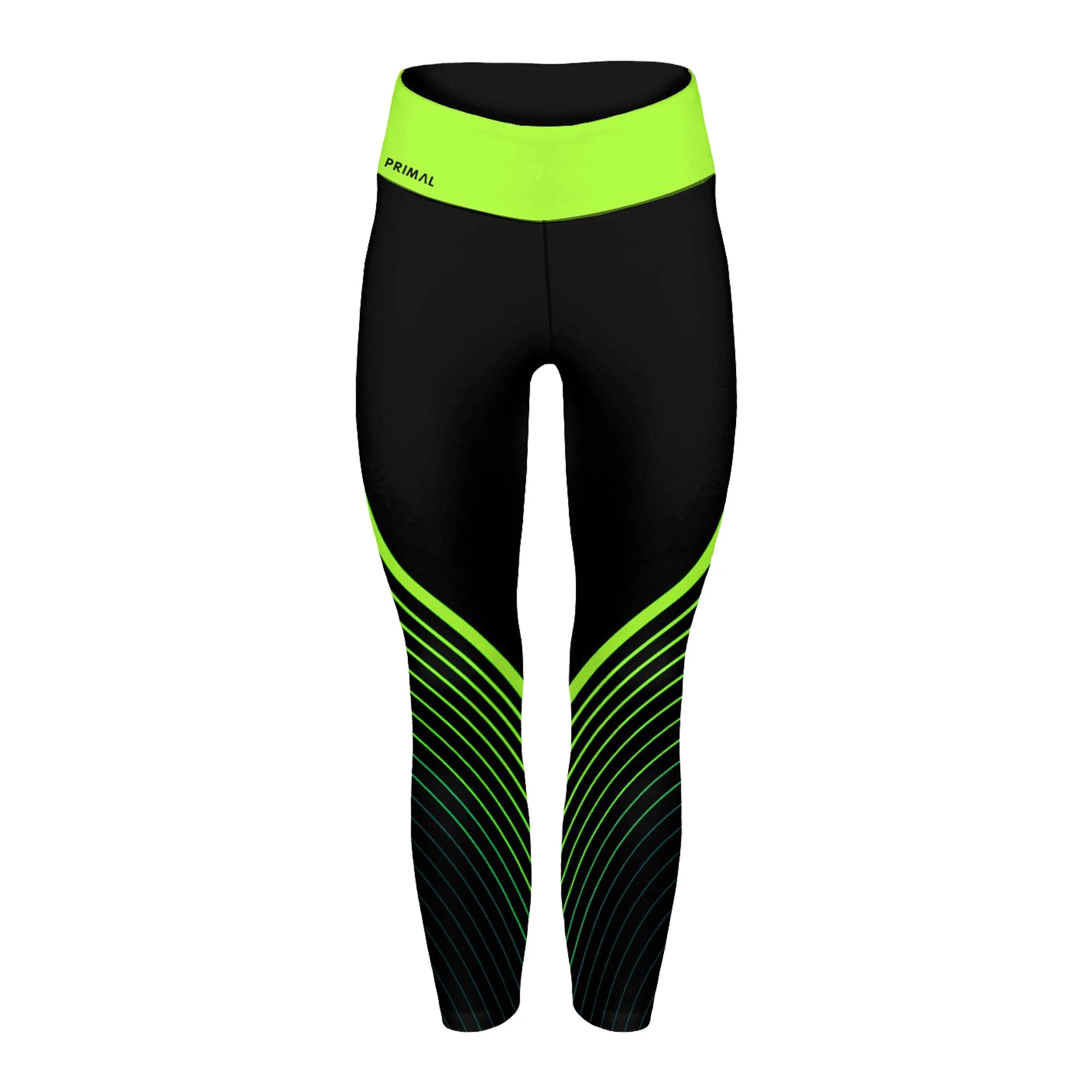 Surge Neon Green 7/8 Spin Tights