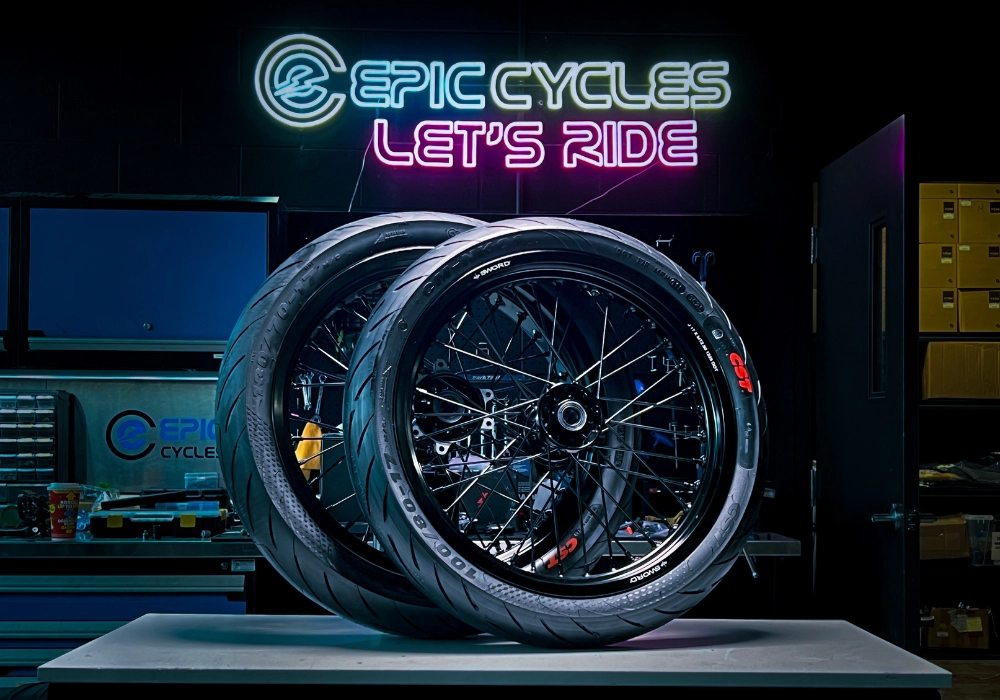 Surron Ultra Bee Supermoto CST CM-NK01 Wheel Set