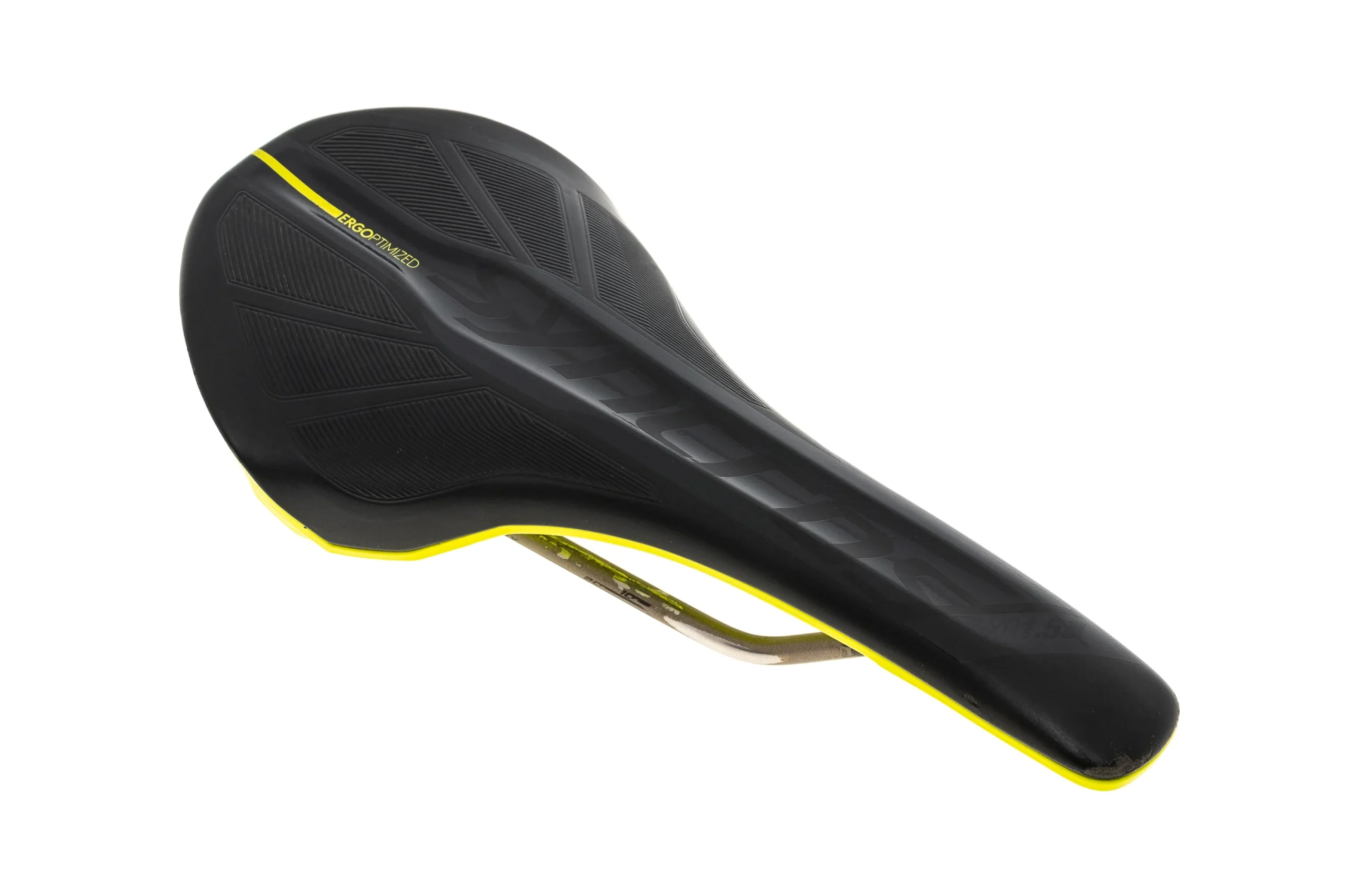 Syncros XR 1.5 Saddle 132 mm Titanium Rails Yellow