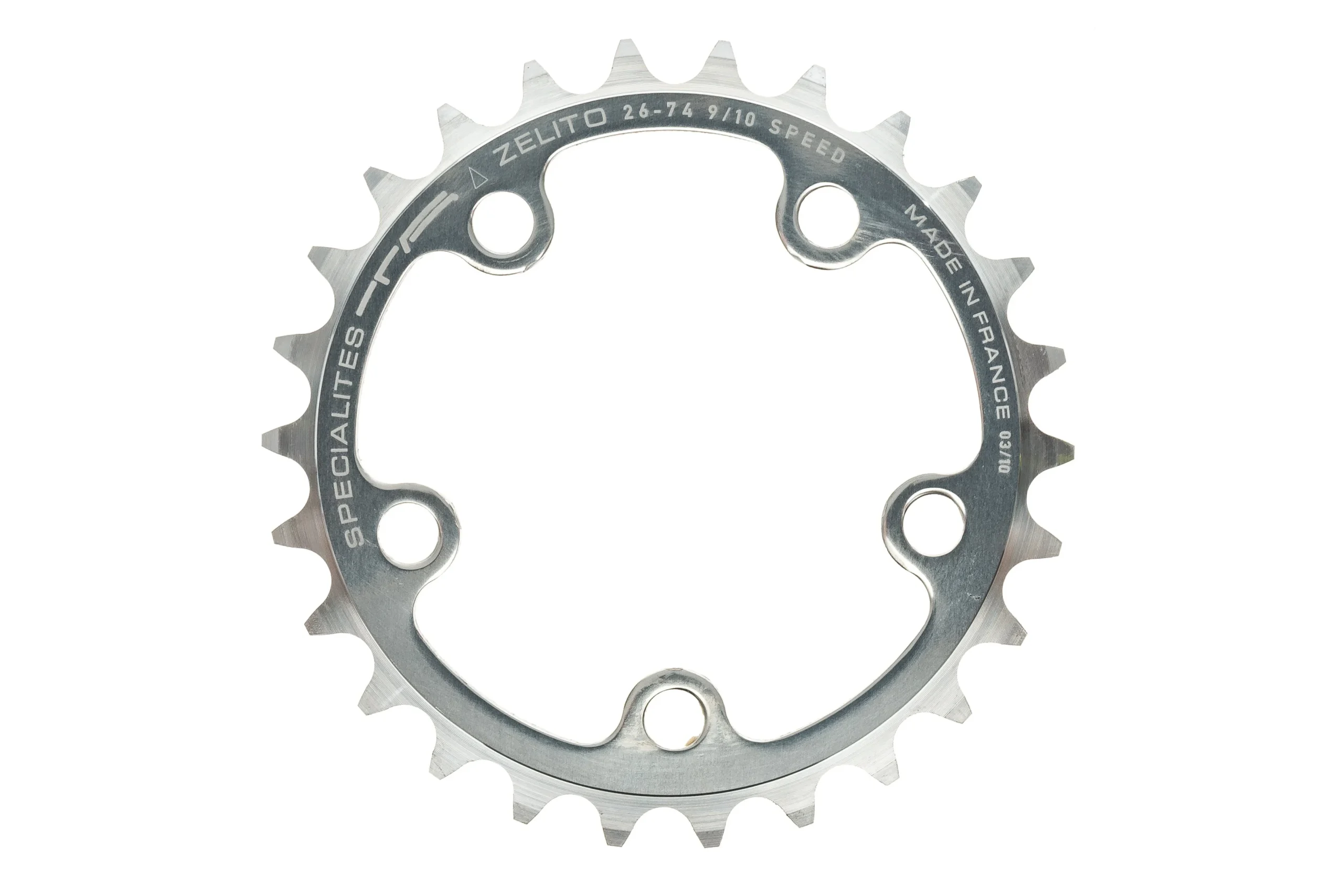 TA Specialites Zelito Chainring 26T 9/10 Speed 74mm BCD