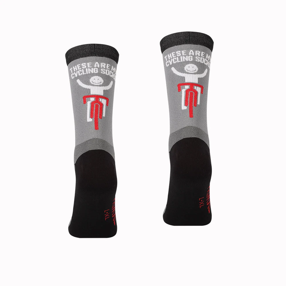 These Are My Cycling Socks
