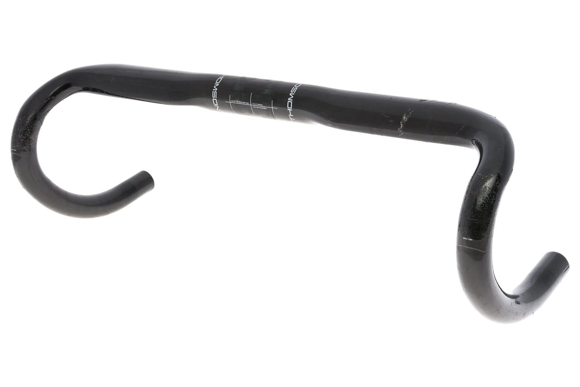 Thomson Carbon Handlebar 31.8mm x 44cm Black