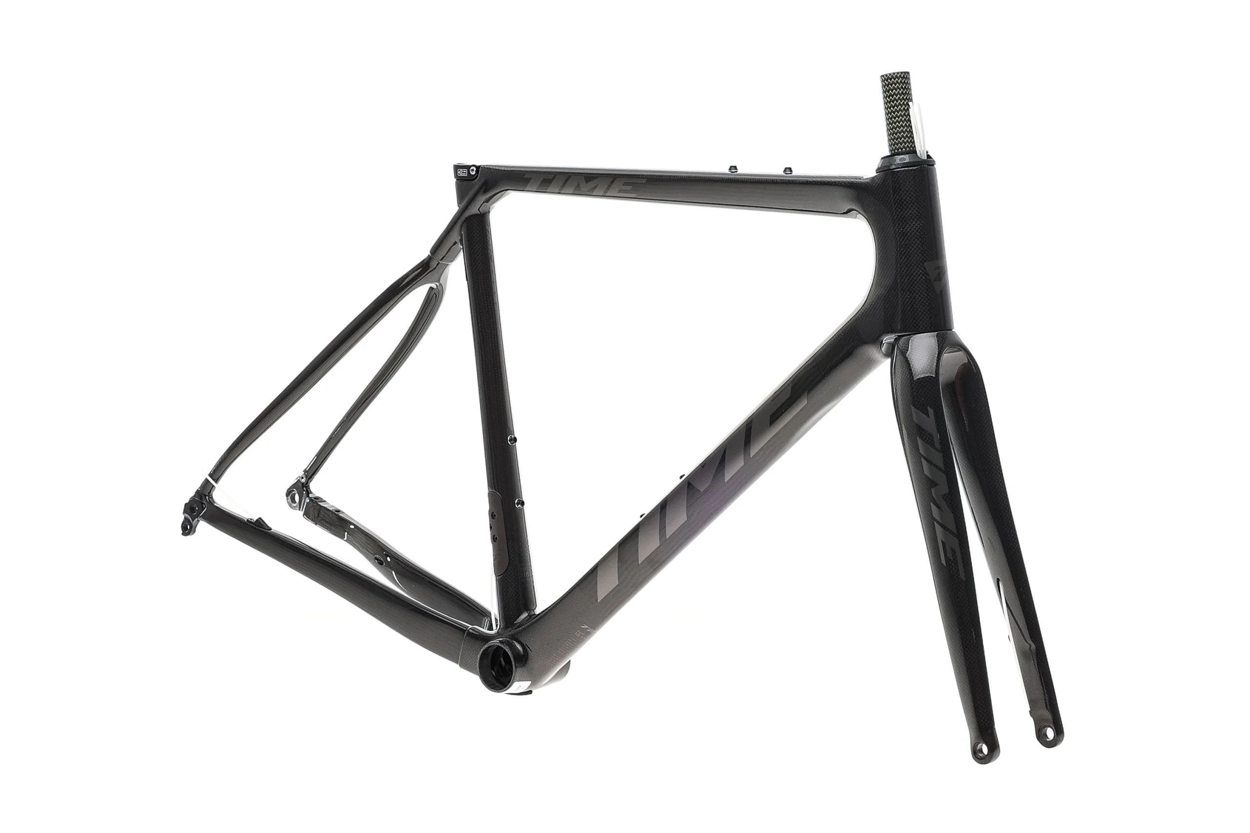 TIME ADHX Frameset - Gloss Carbon