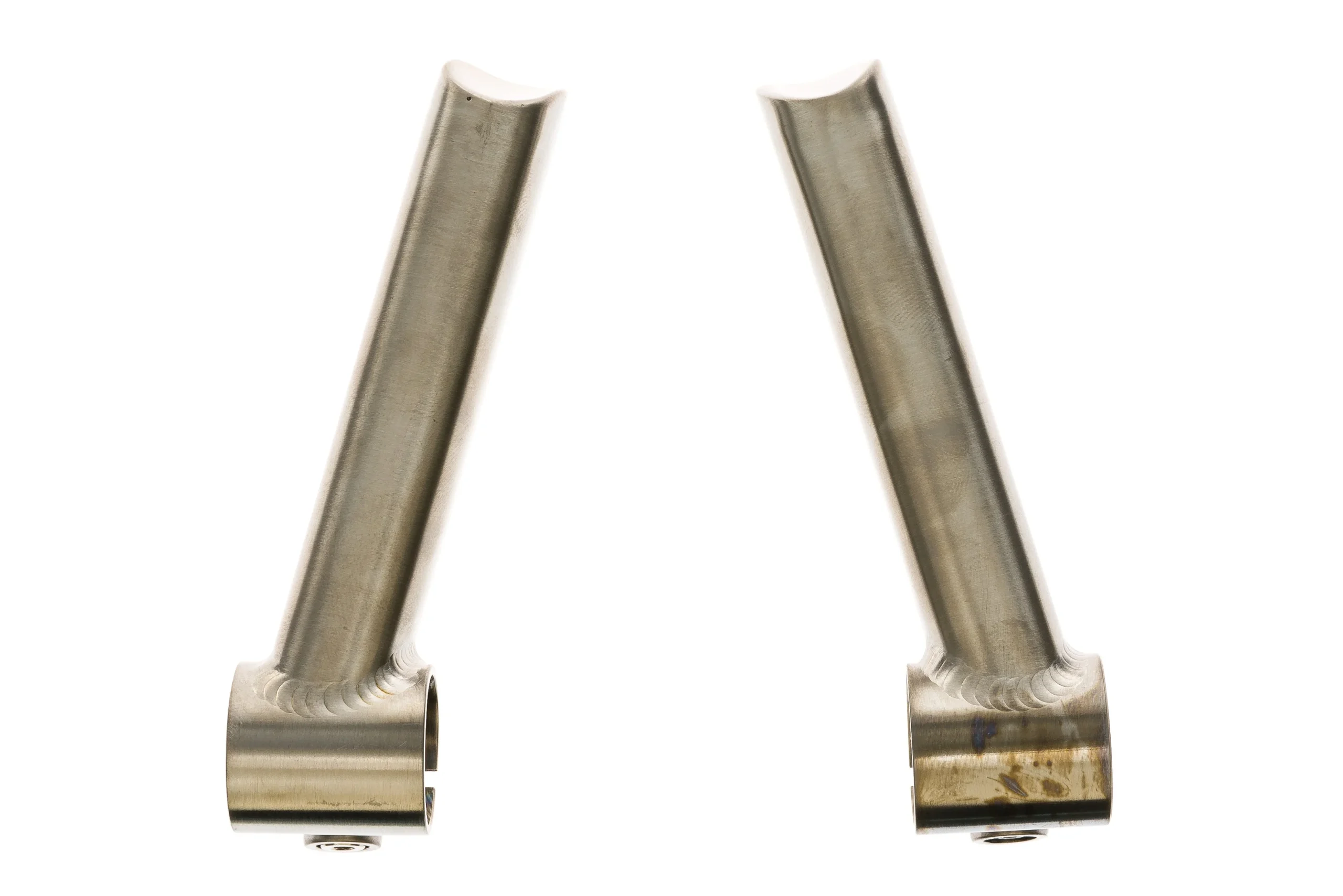 Titanium Bar Ends 100mm Silver