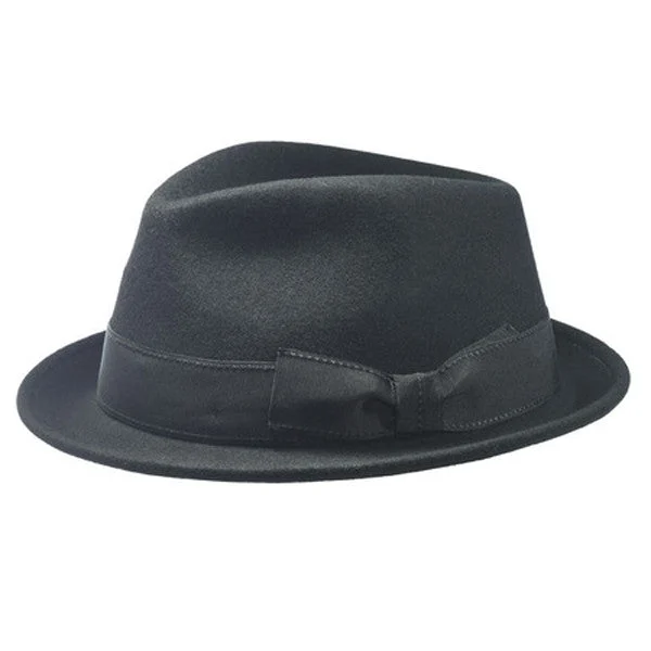 TLS Stefeno -Italian Wool Felt Stingy Fedora
