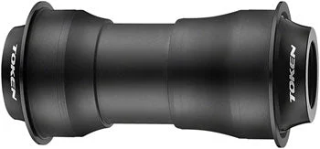 Token PF30PS Press Fit Bottom Bracket - PF30, Shimano HollowTech II, Blacl