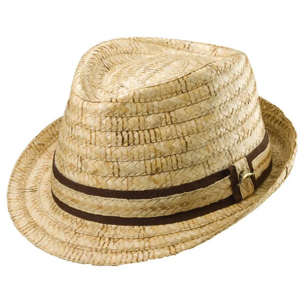 Tommy Bahama - Burl Braid Straw Fedora Hat