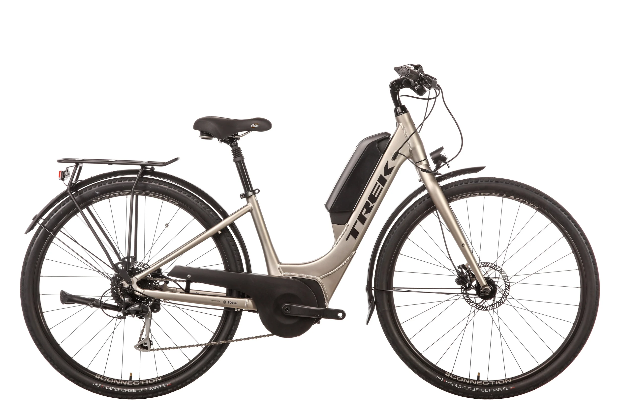 Trek Verve+ 2 Lowstep Commuter E-Bike - 2022, X-Small