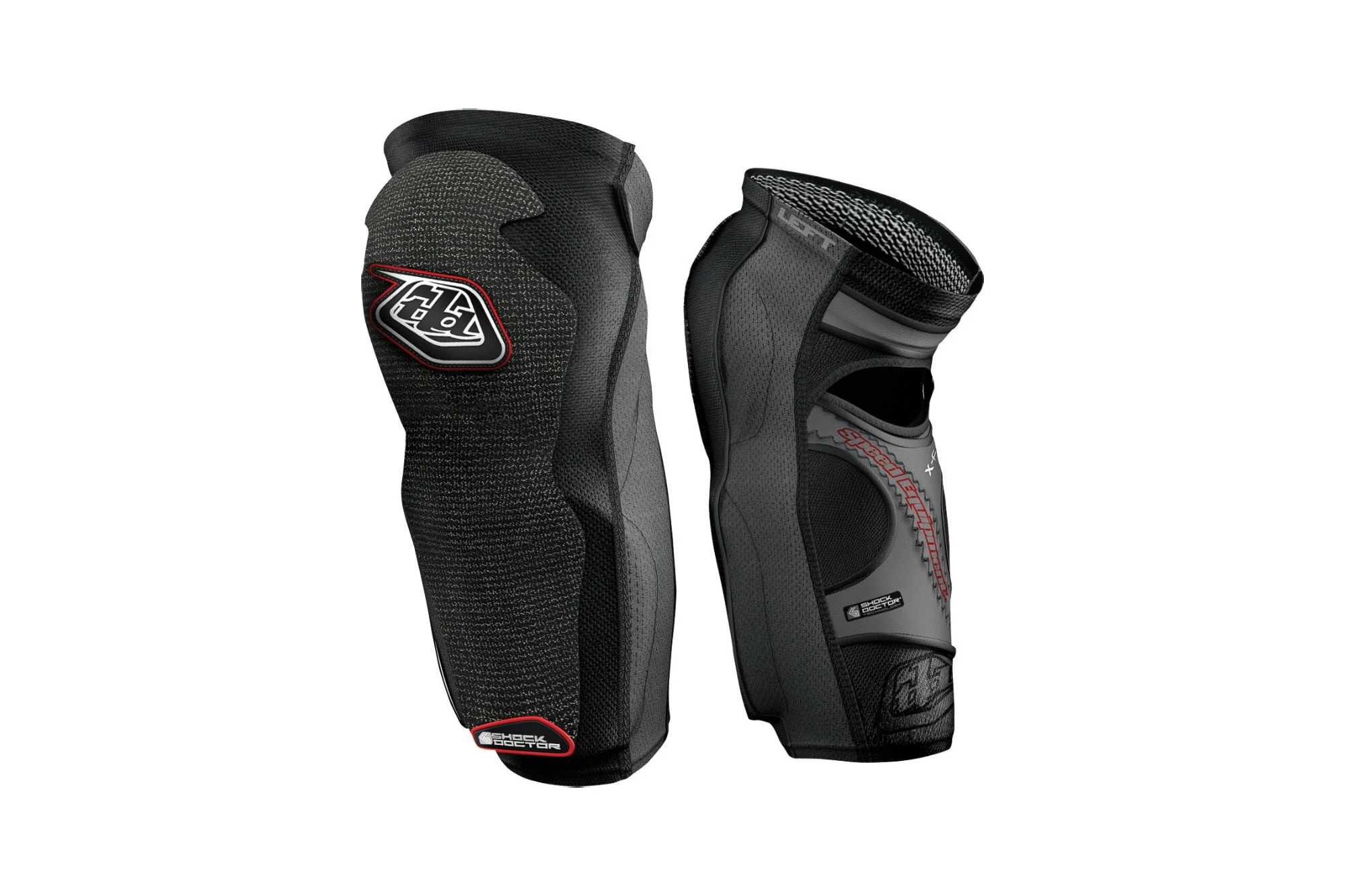 Troy Lee Designs 5450 Knee Guards Solid Black
