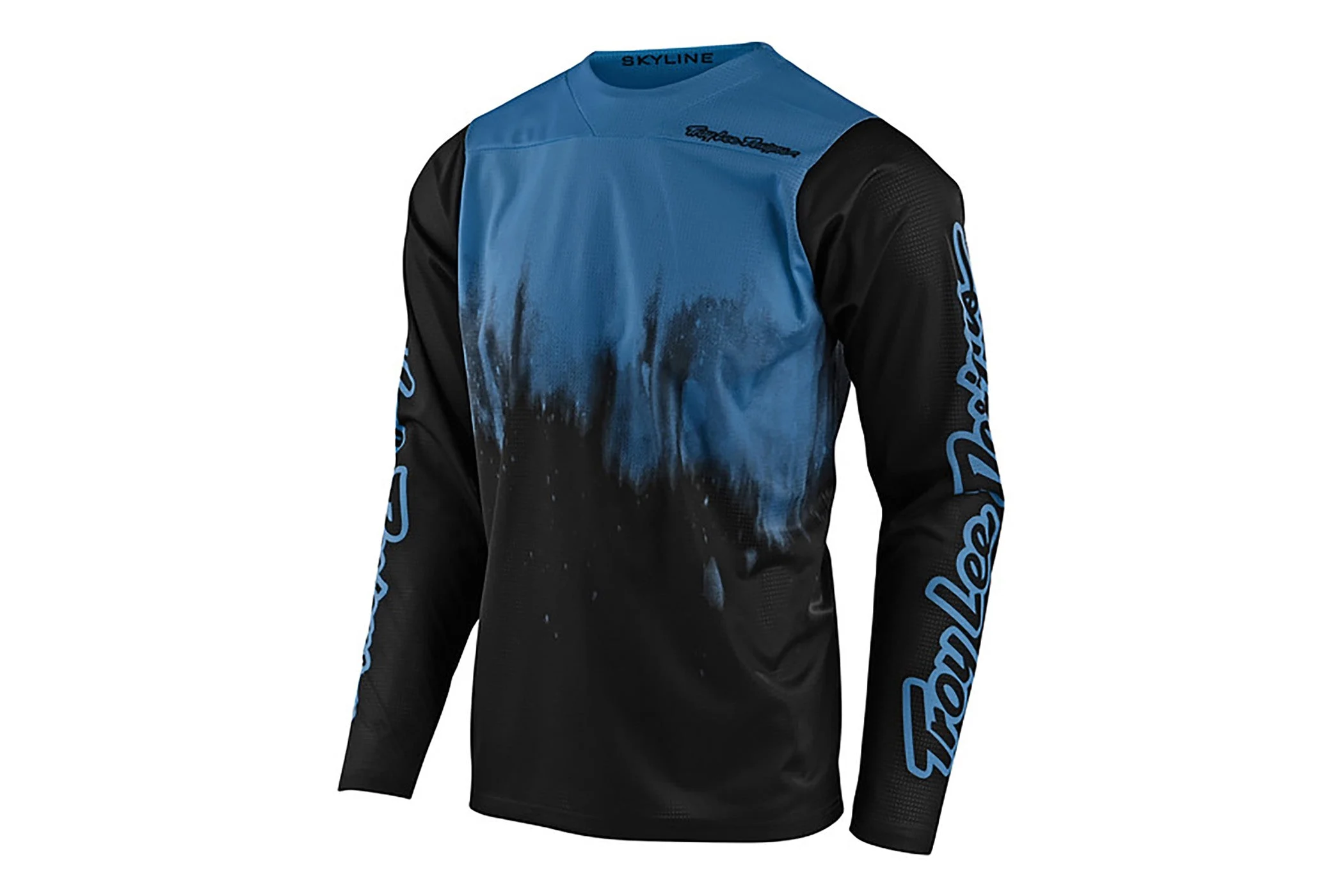 Troy Lee Designs Skyline LS Jersey Diffuze Blue Bird/Black