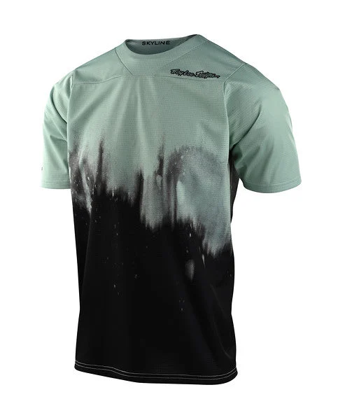Troy Lee Designs Skyline SS Jersey Diffuze Smoke Green/Black