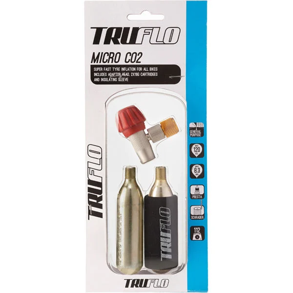 Truflo Micro CO2 Pump (2 x 16g Cartridges) - LAST FEW Save 40%
