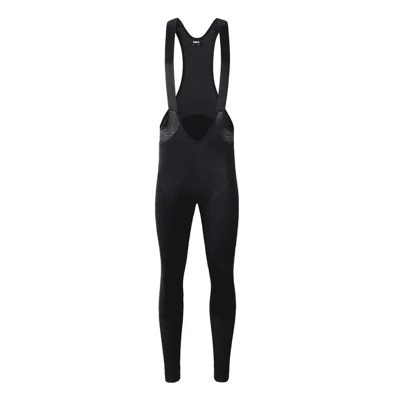 Twilight Men's Windproof Thermal Bib Tights - Black