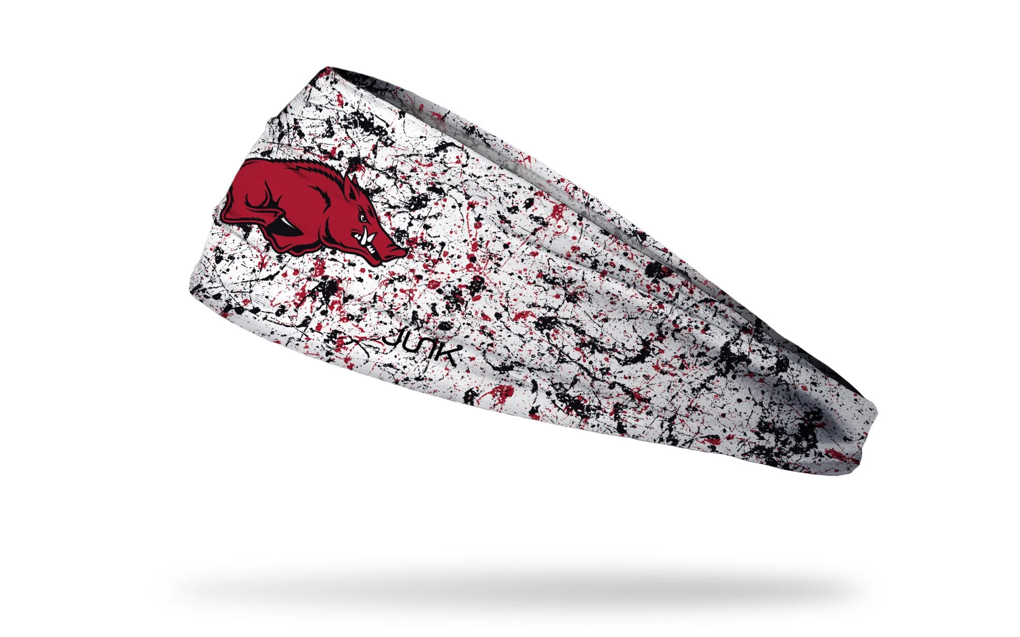 University of Arkansas: Splatter White Big Bang Lite Headband