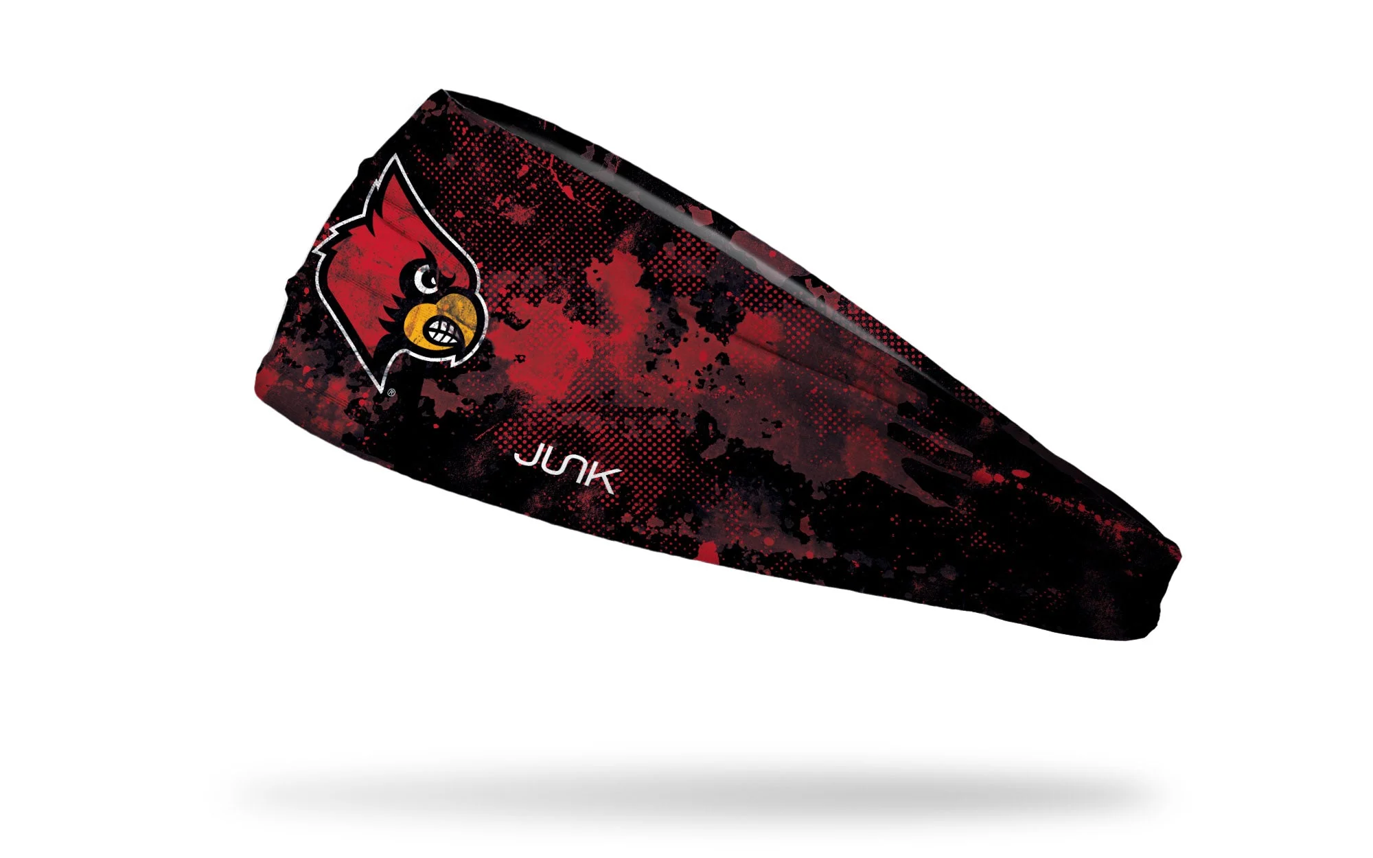 University of Louisville: Grunge Black Big Bang Lite Headband