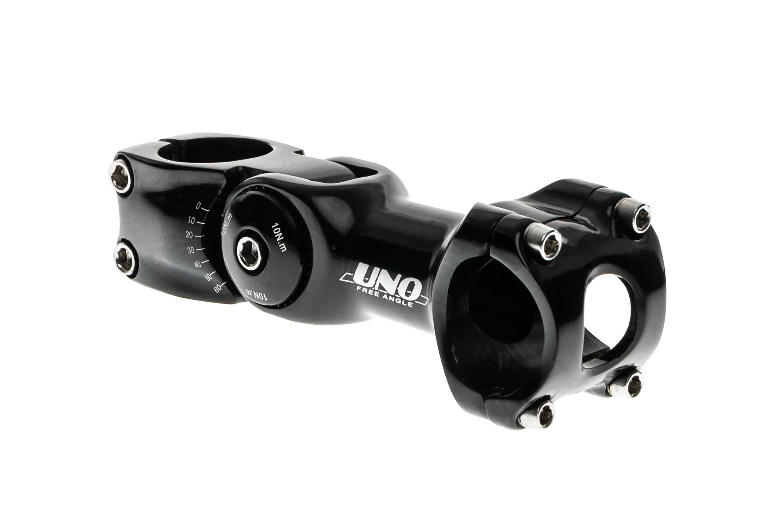 UNO Free Angle Stem 31.8 x 110mm Multi-Angle Aluminum Black