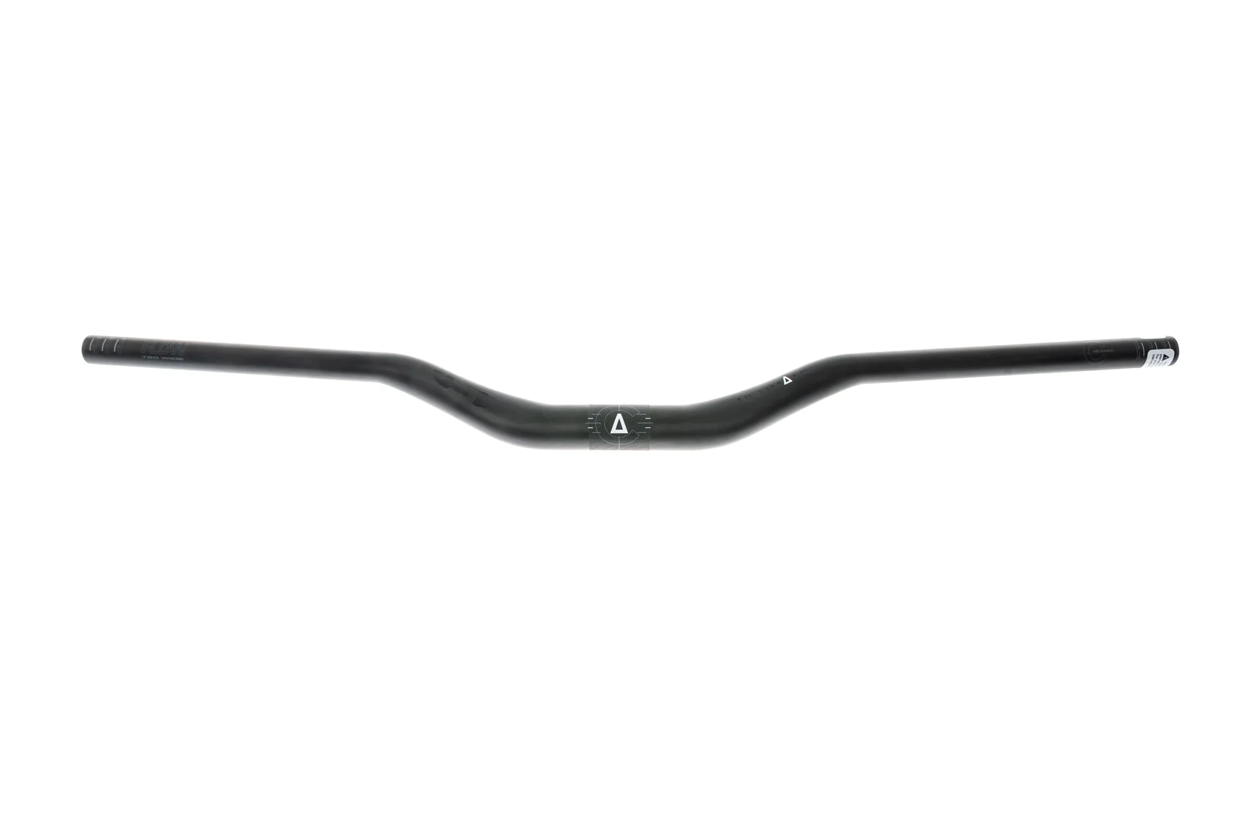 USE Flow Handlebar 31.8mm Clamp 40mm Rise Carbon Black
