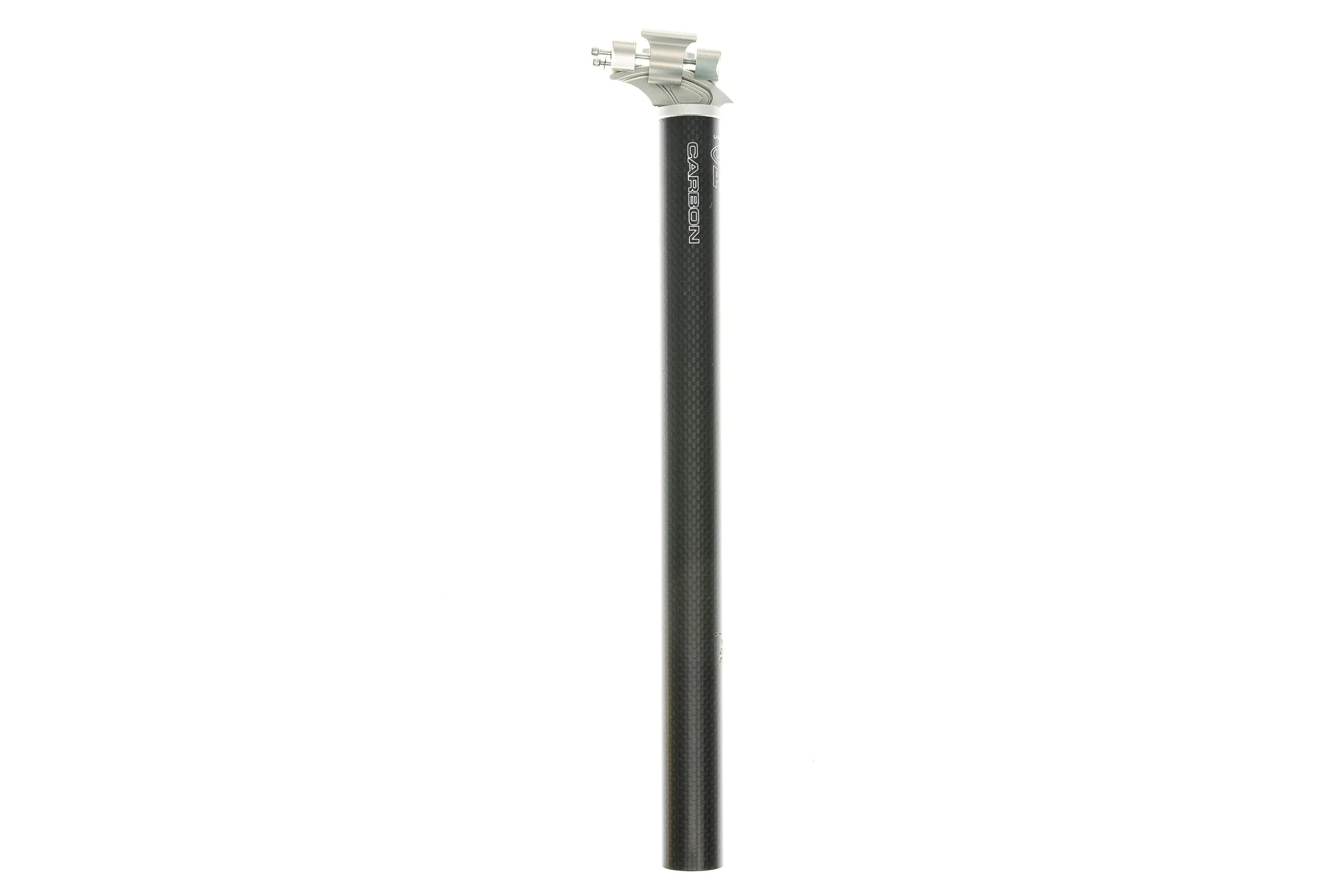 USE Pave Seatpost 27.2x340mm Carbon 0mm Setback Black