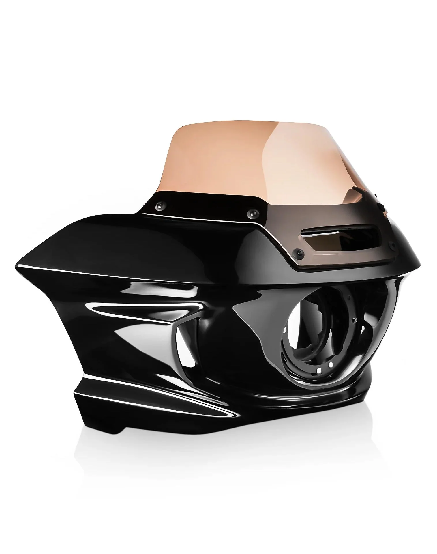 Viking Maverick Motorcycle Fairing For Harley Softail Standard FXST Gloss Black