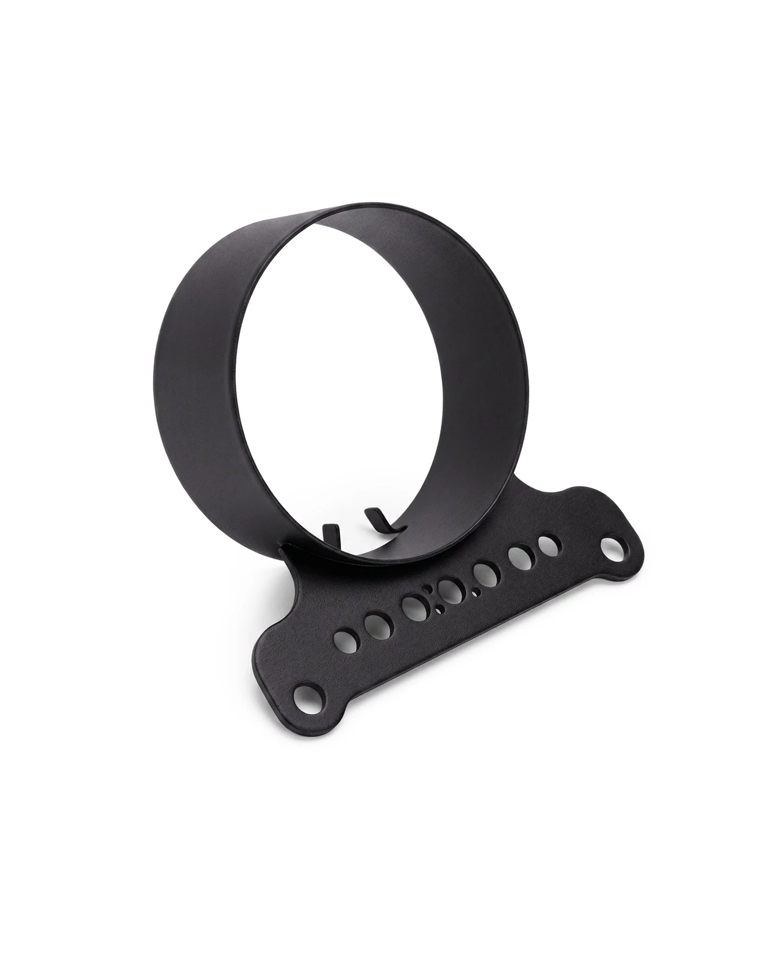 Viking Single Motorcycle Gauge Mounting Kit Matte Black