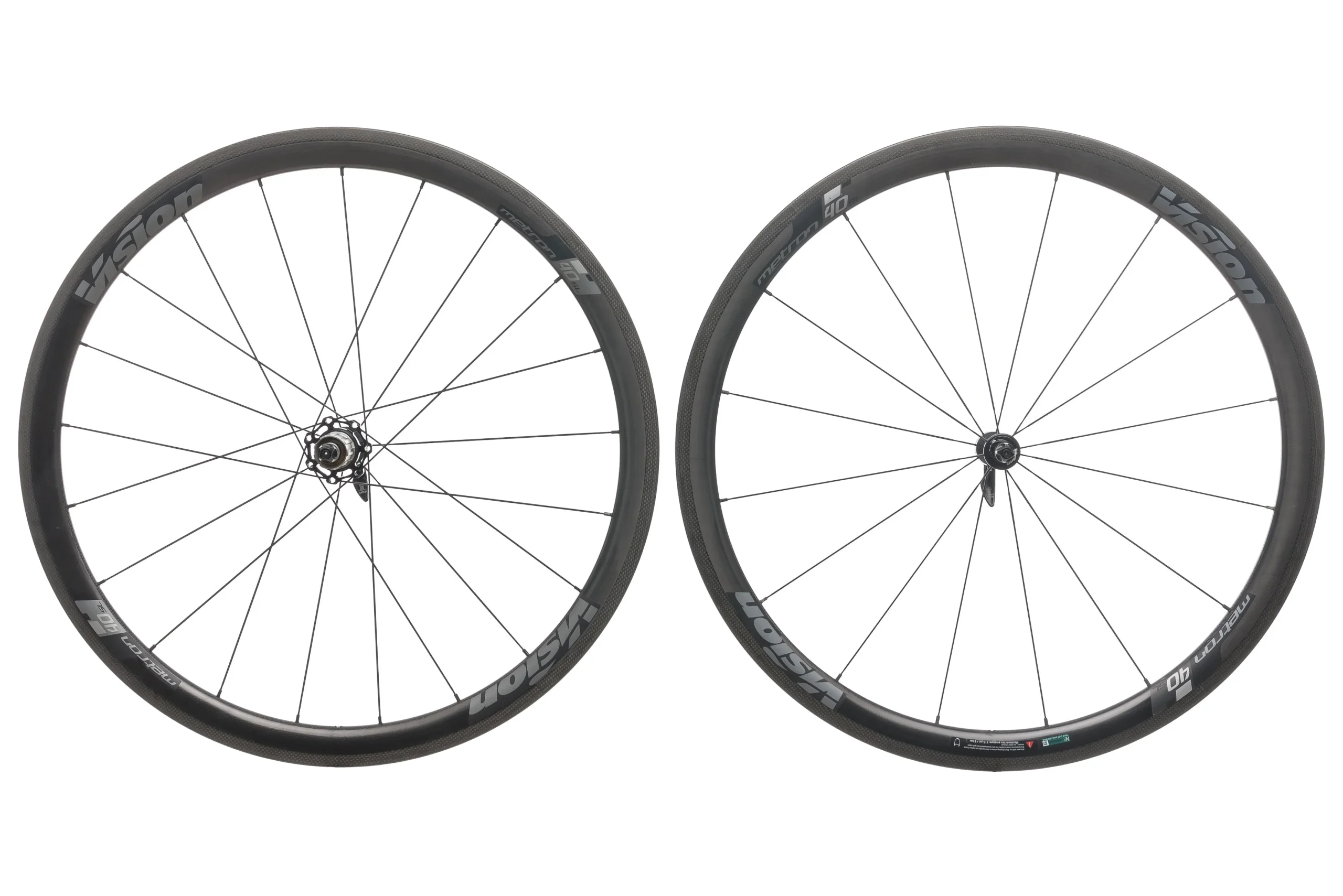 Vision Metron 40 SL Carbon Clincher 700c Wheelset