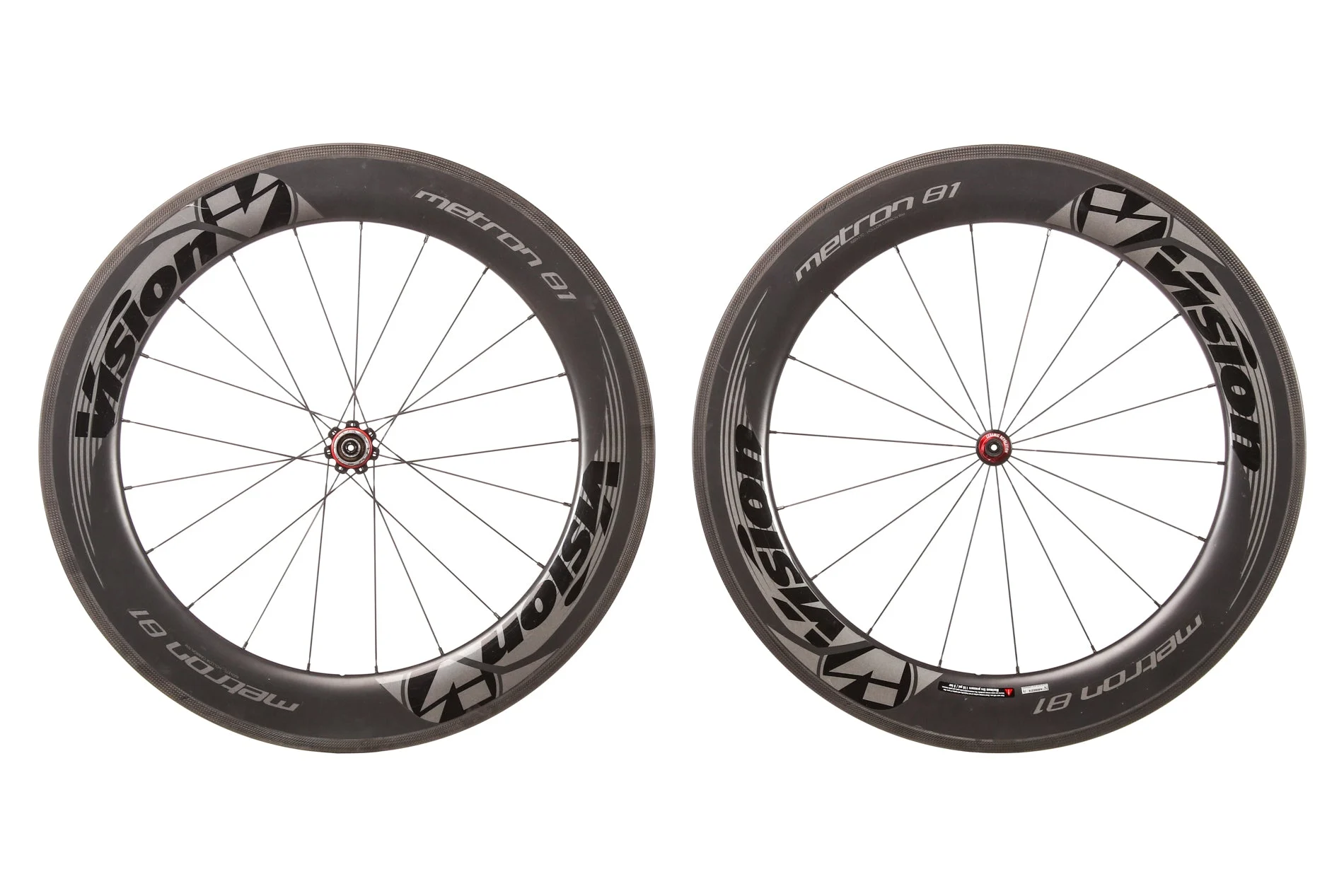Vision Metron 81 Carbon Clincher 700c Wheelset