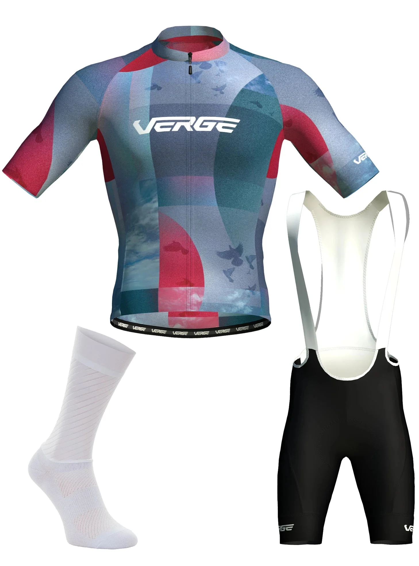 VIVE LE VERGE - PARIS MEN'S BUNDLE WITH FREE AERO SOCKS