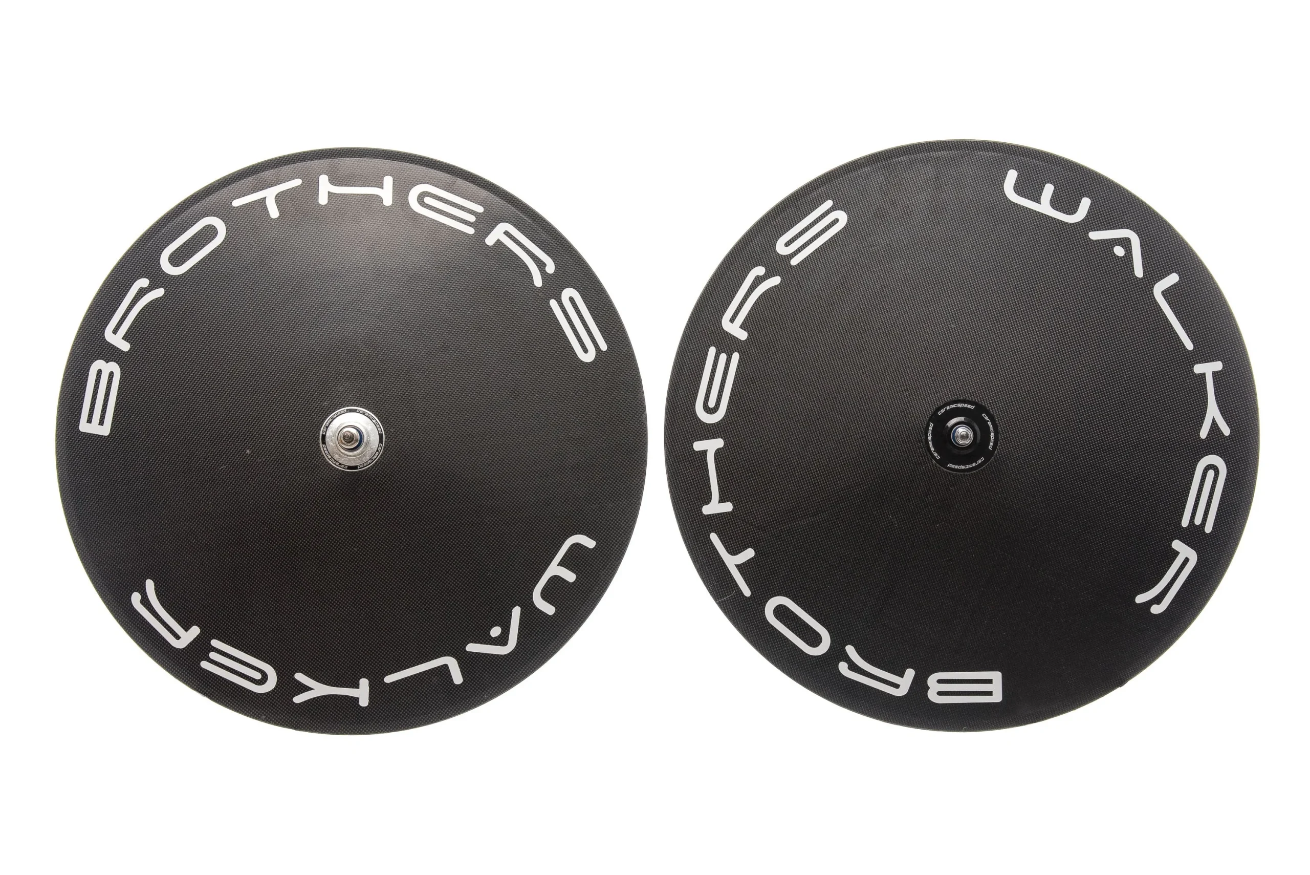 Walker Brothers Track Disc Carbon Tubular 700c Wheelset